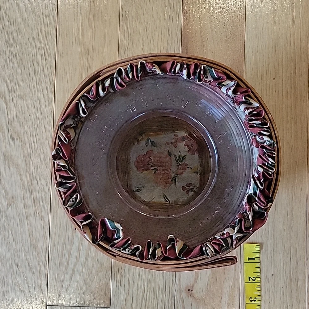 Longaberger vintage 1998 May Series Snap Dragon Basket